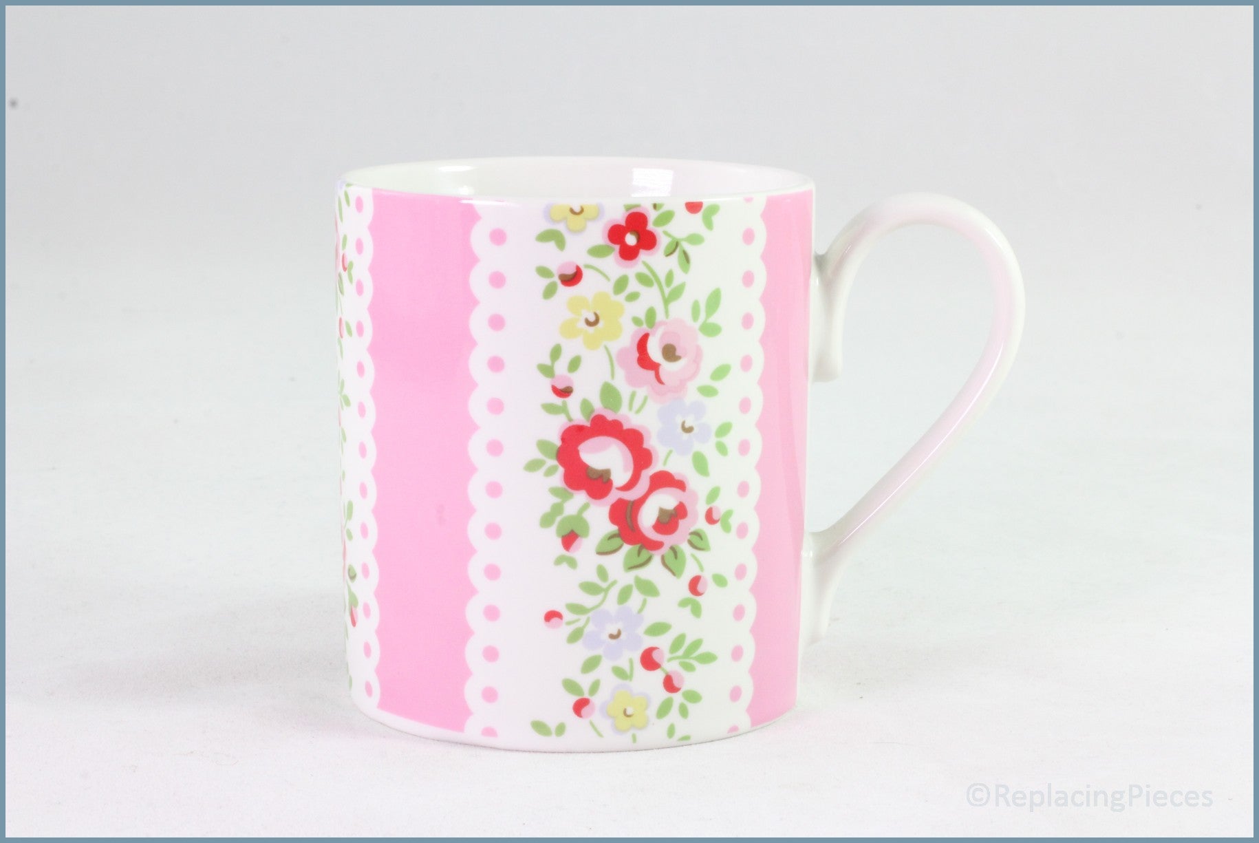 Churchill - Cath Kidston - Mug (Pink - Floral Pattern)