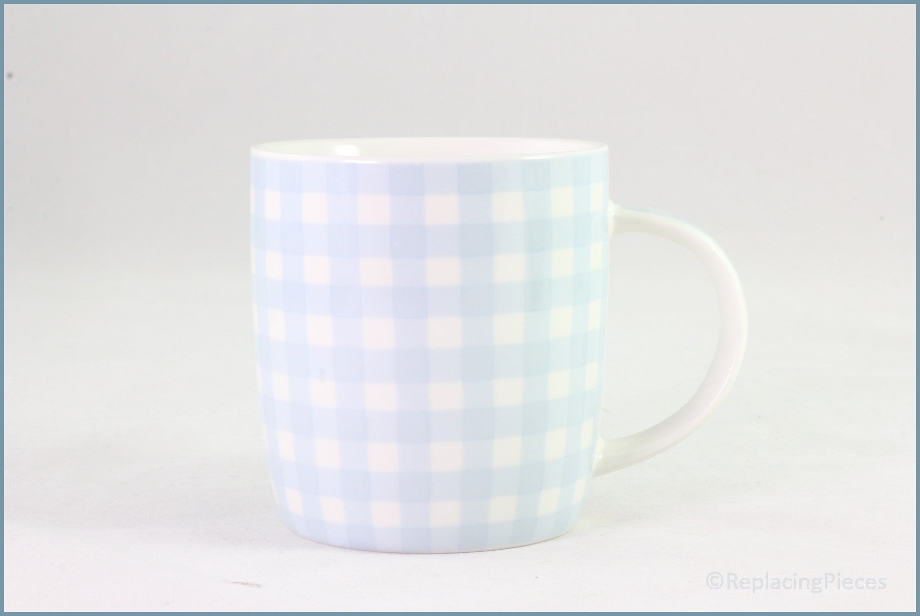 Churchill - Gingham - Mug (Blue)