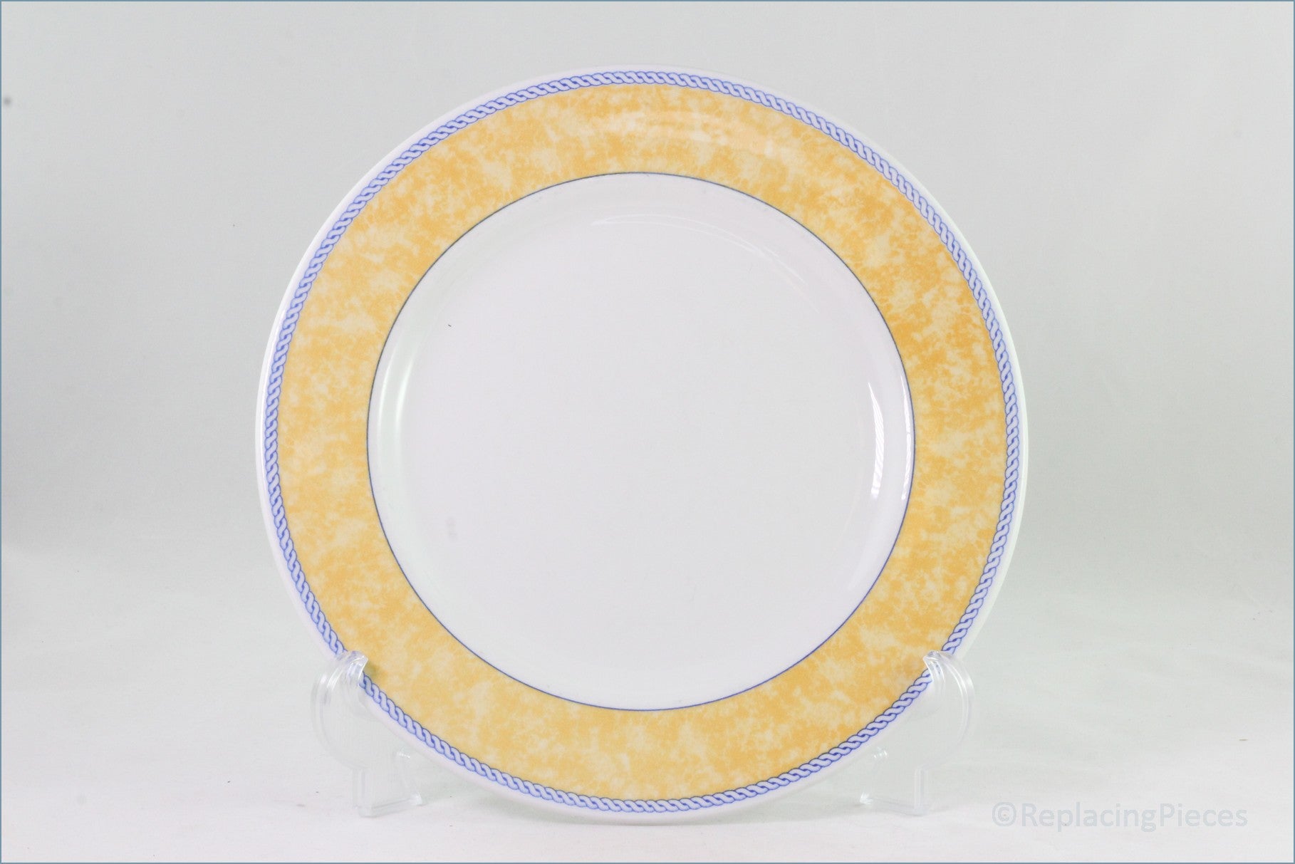 Churchill - New Horizons - Dinner Plate (Yellow)