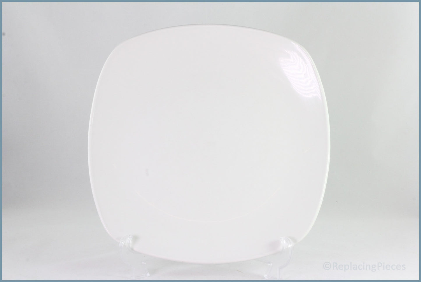 Churchill - White Square - 11 5/8" Dinner Plate