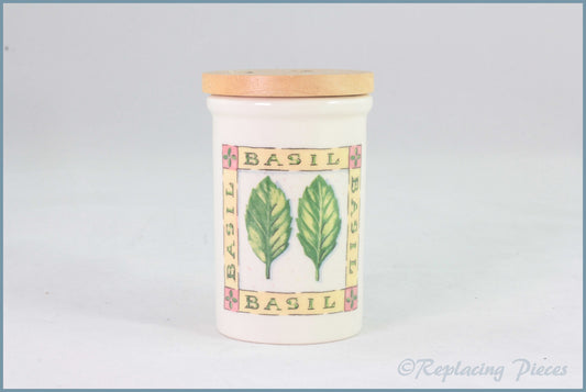 Cloverleaf - Antique Herbs - Herb Jar (Basil)