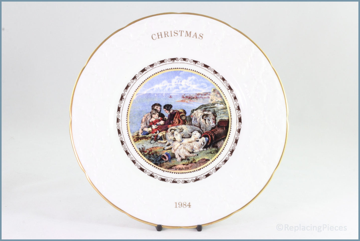 Coalport - Christmas Plates - 1984