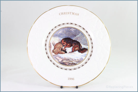 Coalport - Christmas Plates - 1986