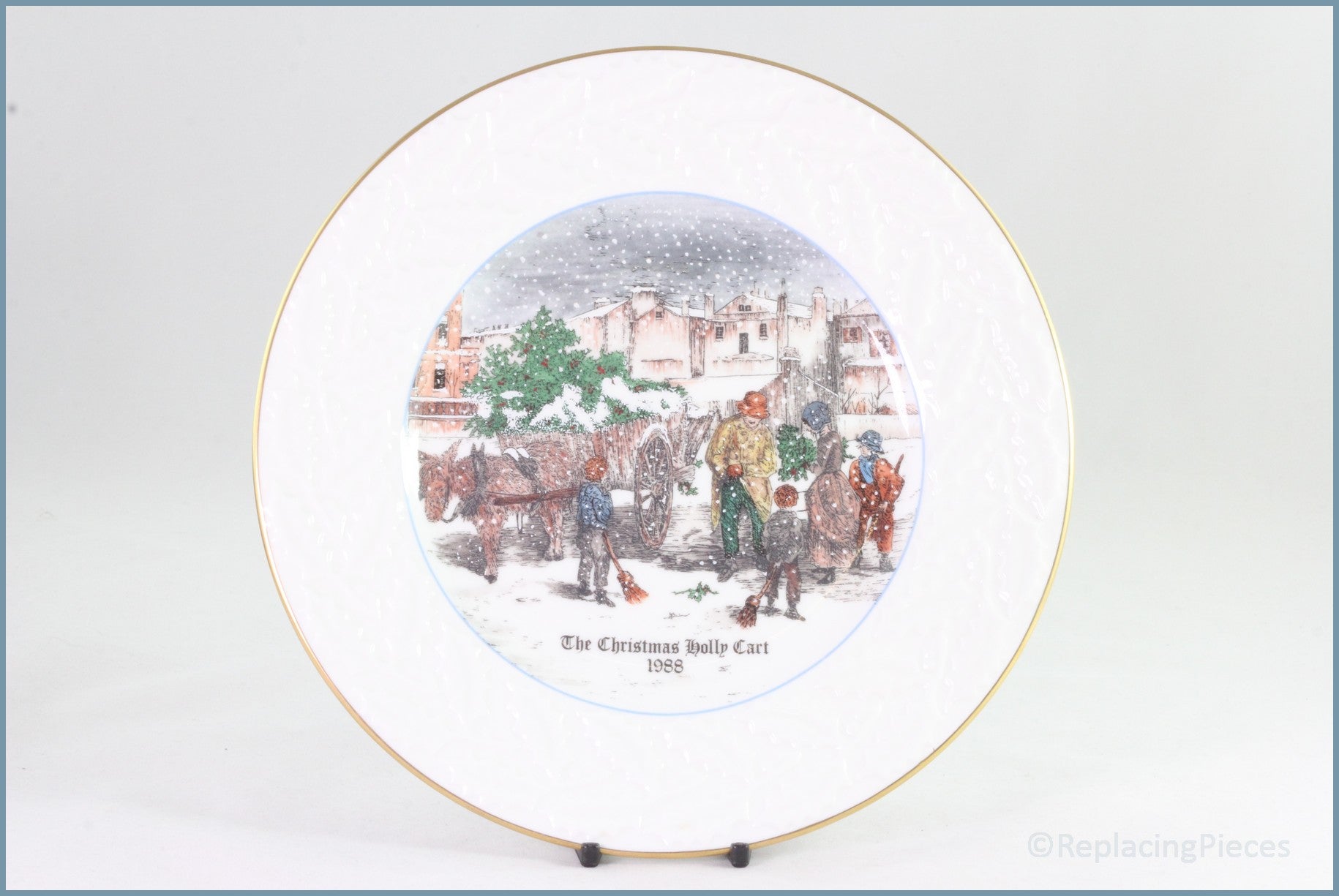 Coalport - Christmas Plates - 1988