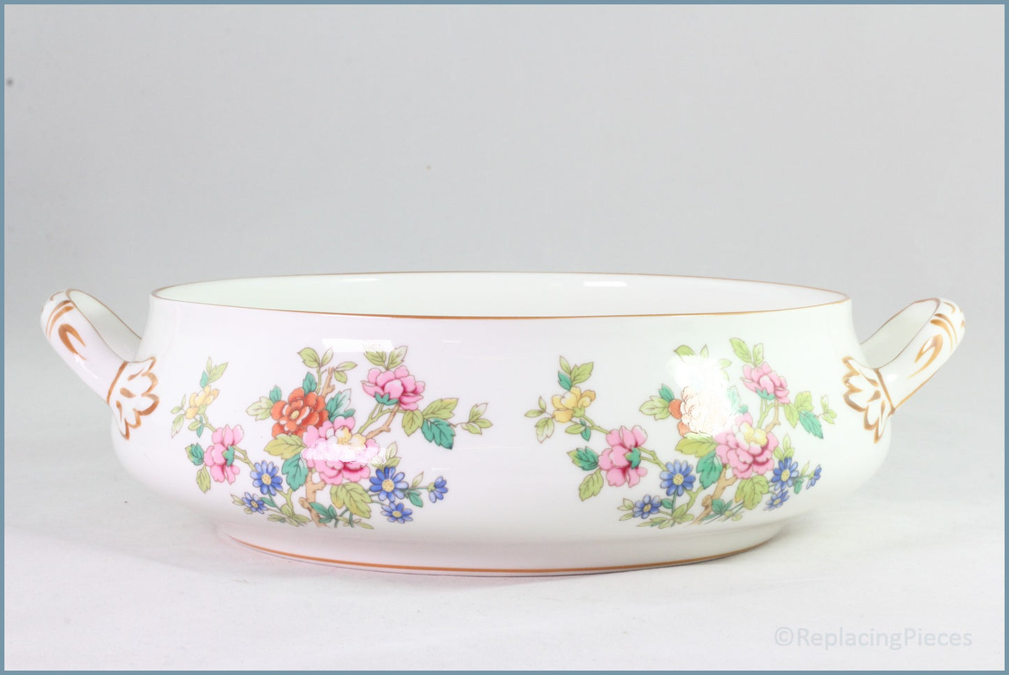 Coalport - Flower Of Tibet - Lidded Vegetable Dish BASE ONLY