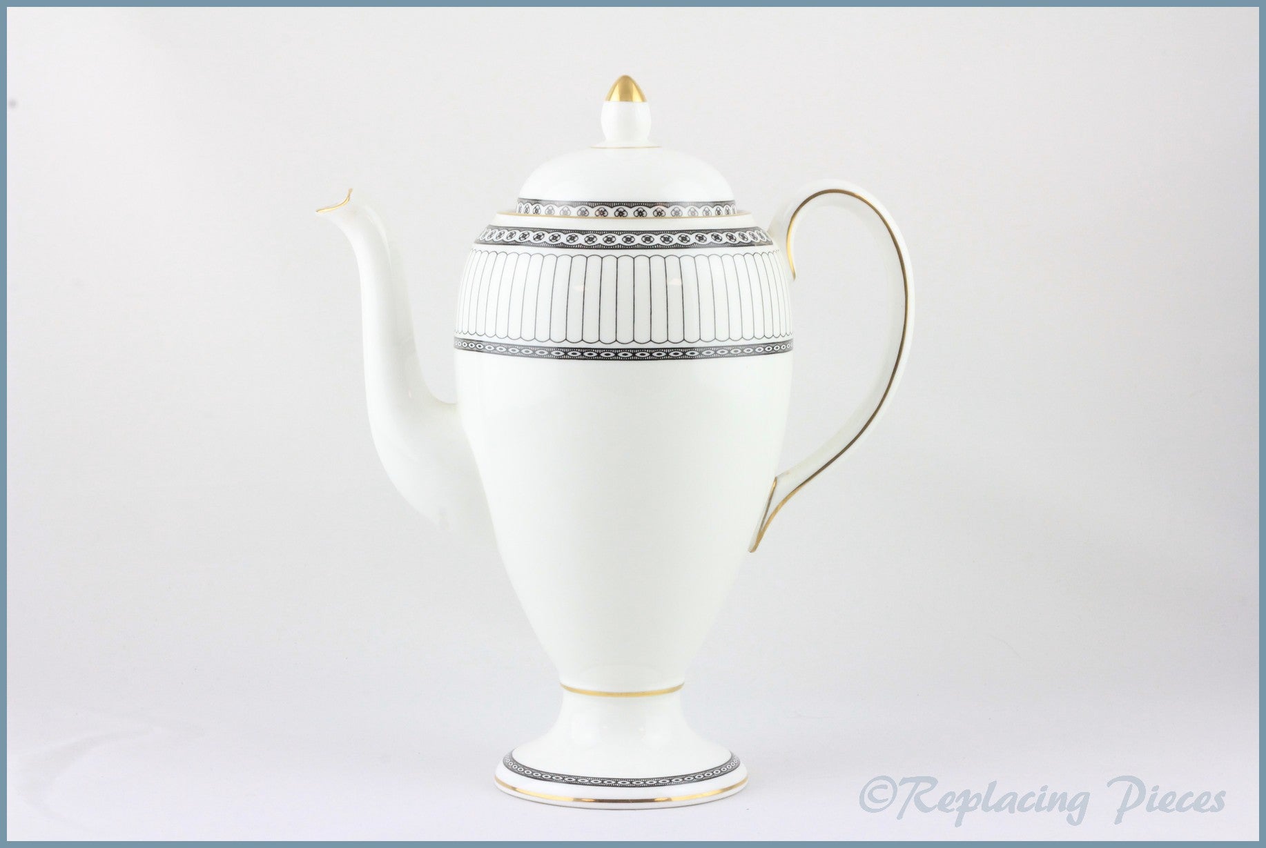 Wedgwood - Colonnade (Black) (R4340) - Coffee Pot