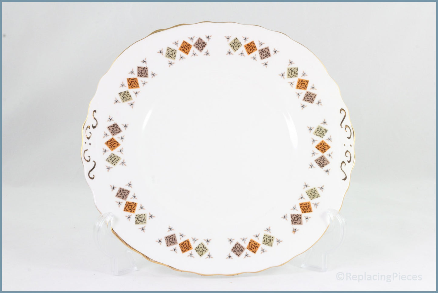 Colclough - Crispin (8198) - Bread & Butter Serving Plate