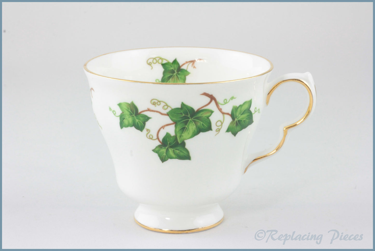 Colclough - Ivy Leaf (8143) - Teacup (Ear Handle, Leaf Inside)