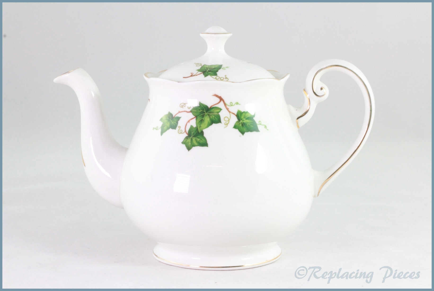 Colclough - Ivy Leaf (8143) - Teapot (Smooth)