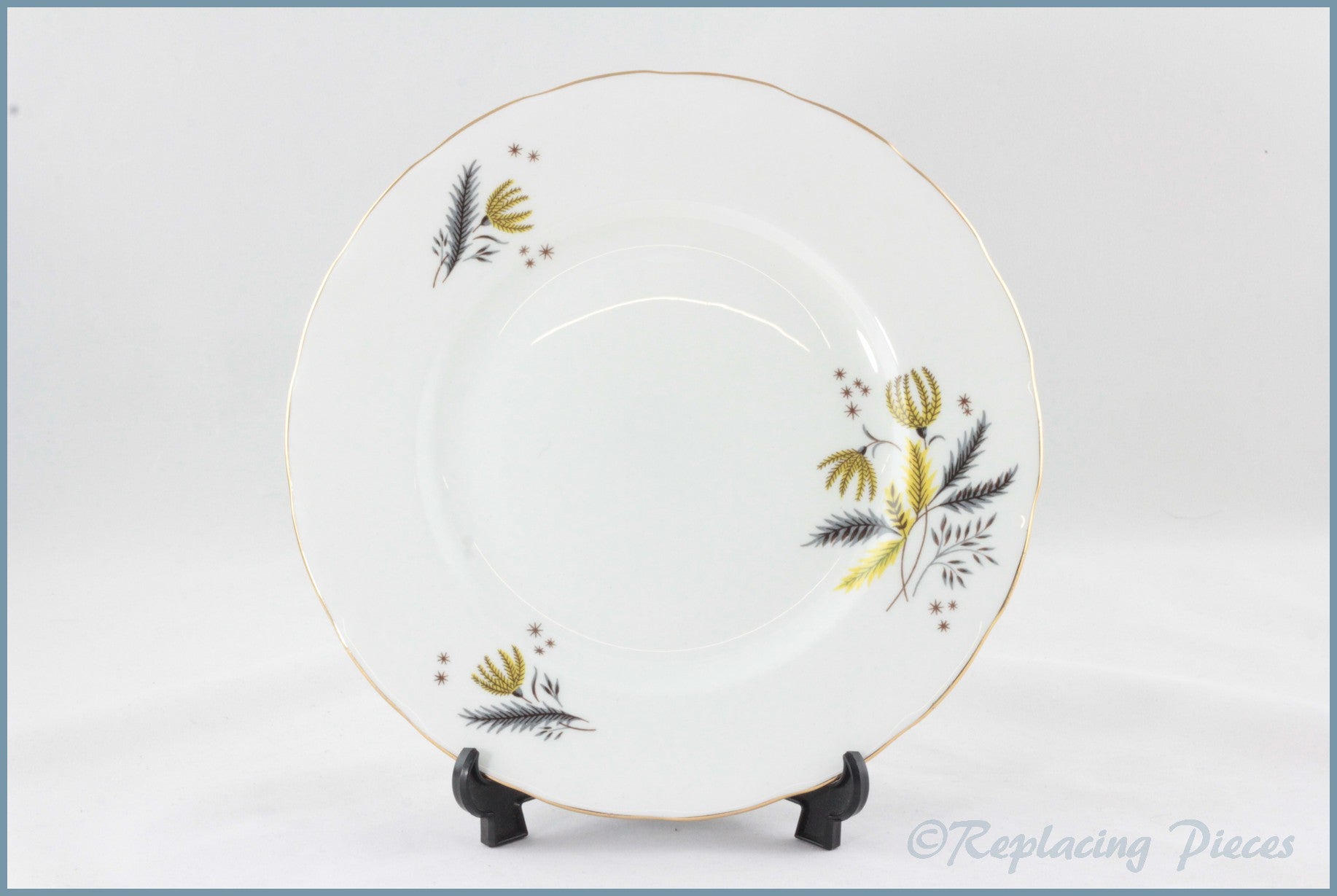 Colclough - Stardust (6791) - 8 1/8" Salad Plate