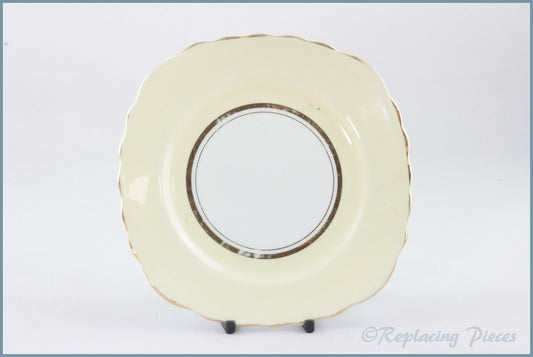 Colclough - Harlequin Ballet (Lemon) - 6 1/8" Side Plate