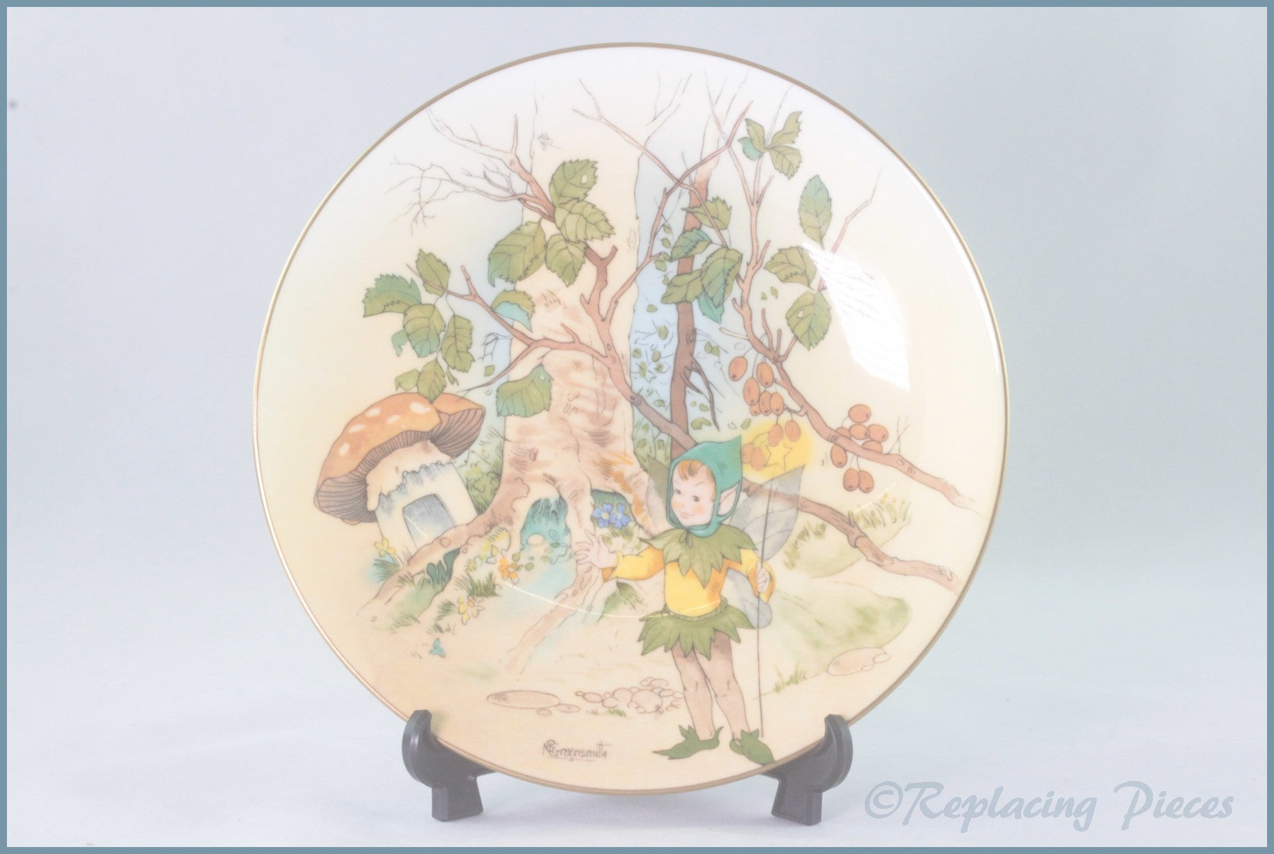 Crown Staffordshire - The Fairyland Four Seasons (Autumn)