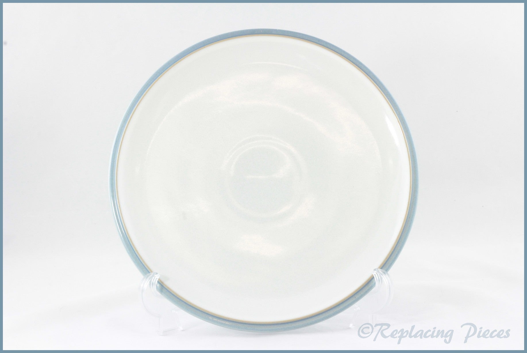 Denby - Blue Jetty - Dinner Plate (White Interior)