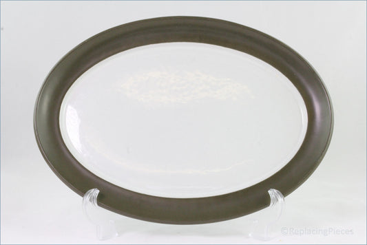 Denby - Chevron - 12 5/8" Oval Platter