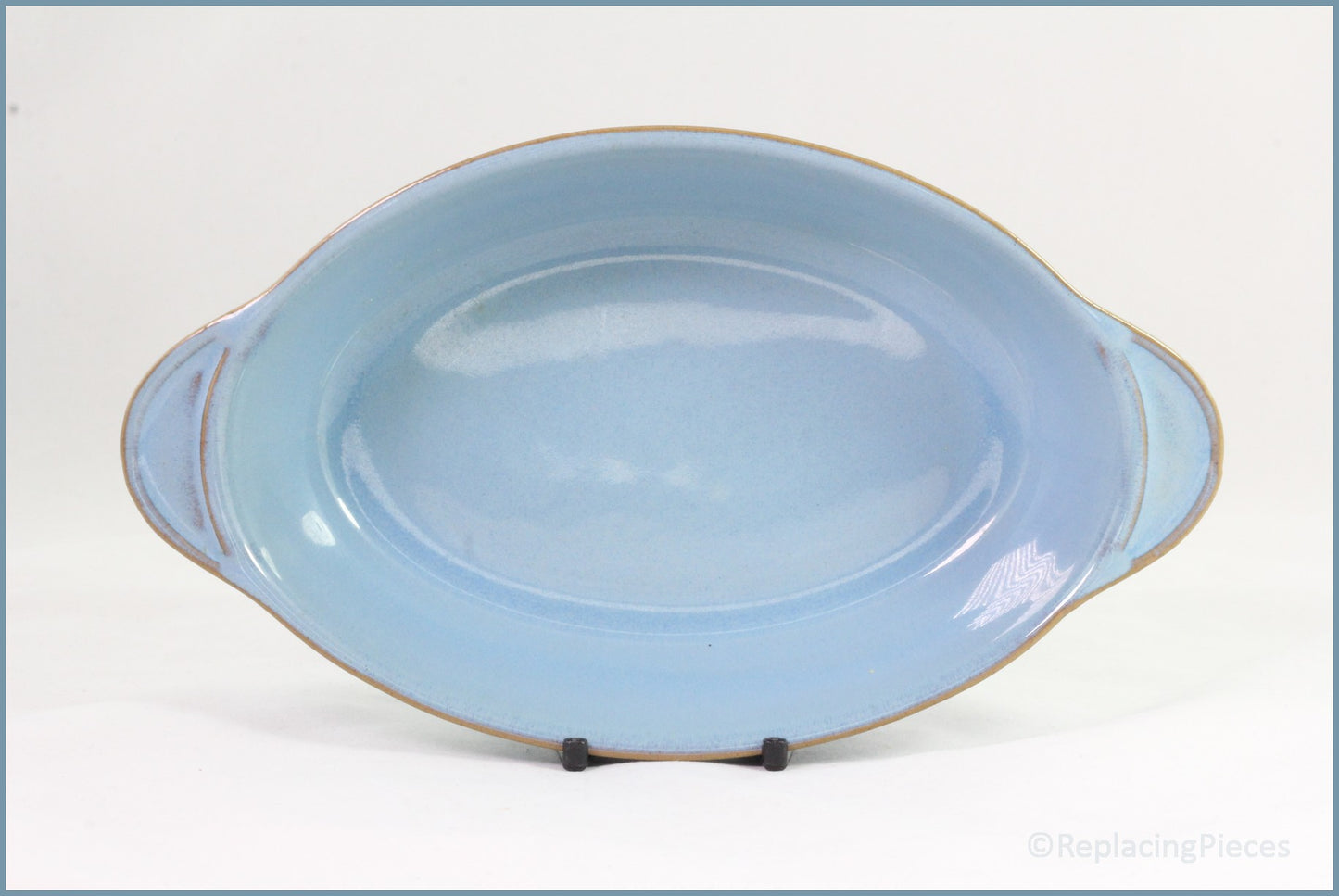 Denby - Colonial Blue - Entree Dish (Round Handles)