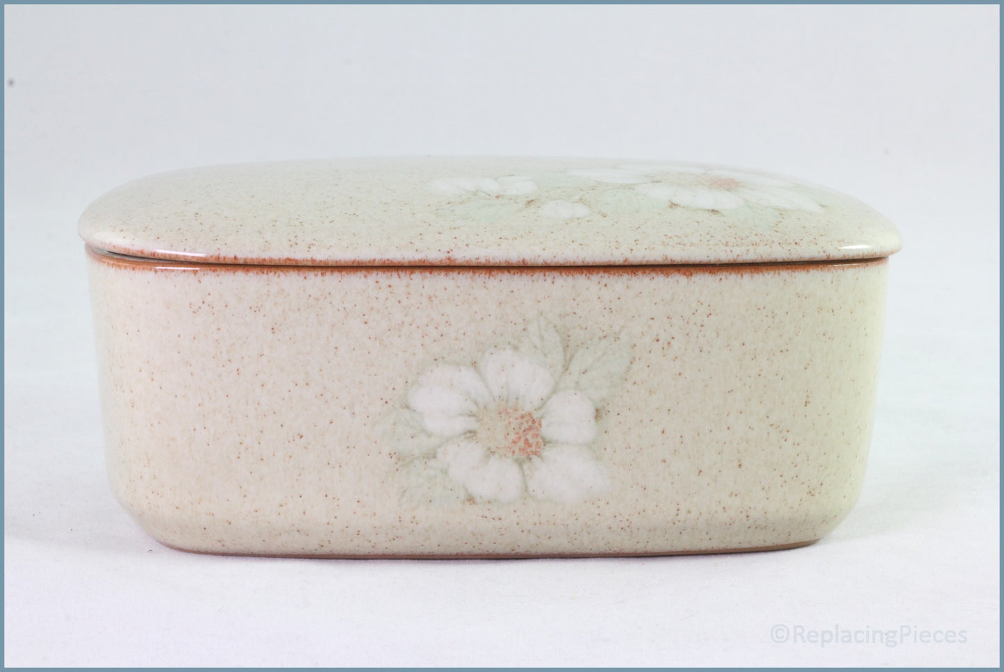 Denby - Daybreak - Lidded Butter Dish