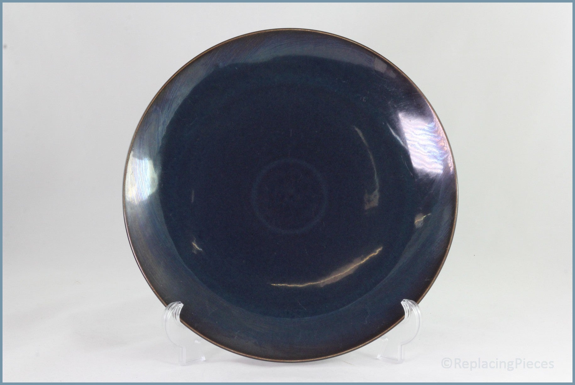 Denby - Drama - Dinner Plate (Blue - Coupe)