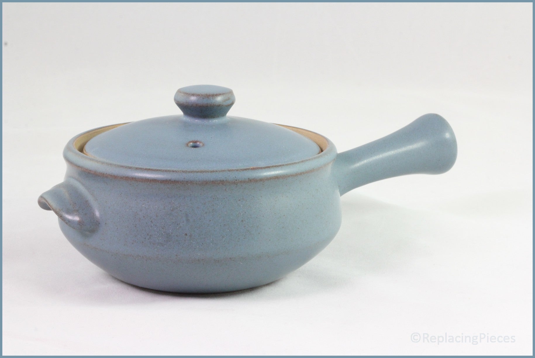 Denby - Echo - Lidded Soup Bowl (One Handle)