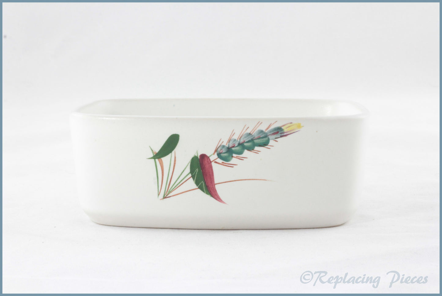 Denby - Greenwheat - Lidded Butter Dish - BASE ONLY