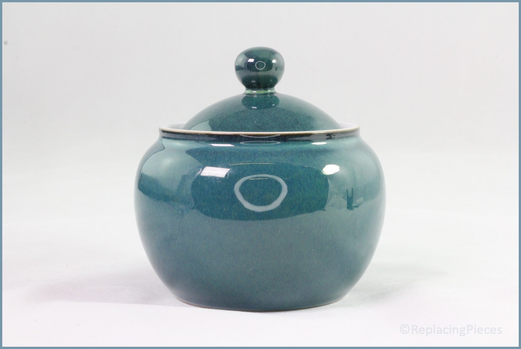 Denby - Greenwich - Lidded Sugar Bowl (Newer Shape)