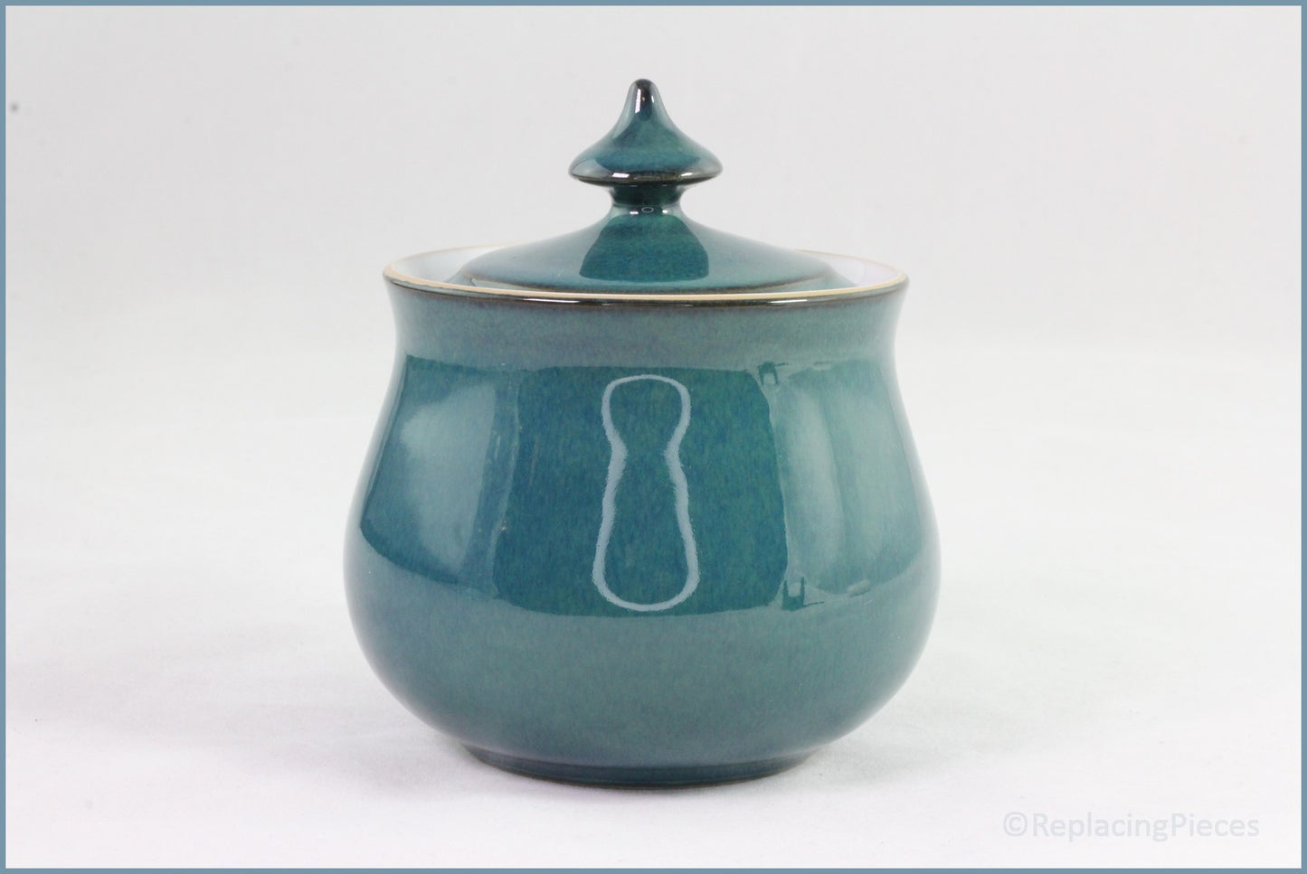 Denby - Greenwich - Lidded Sugar Bowl (Pointed Knob)