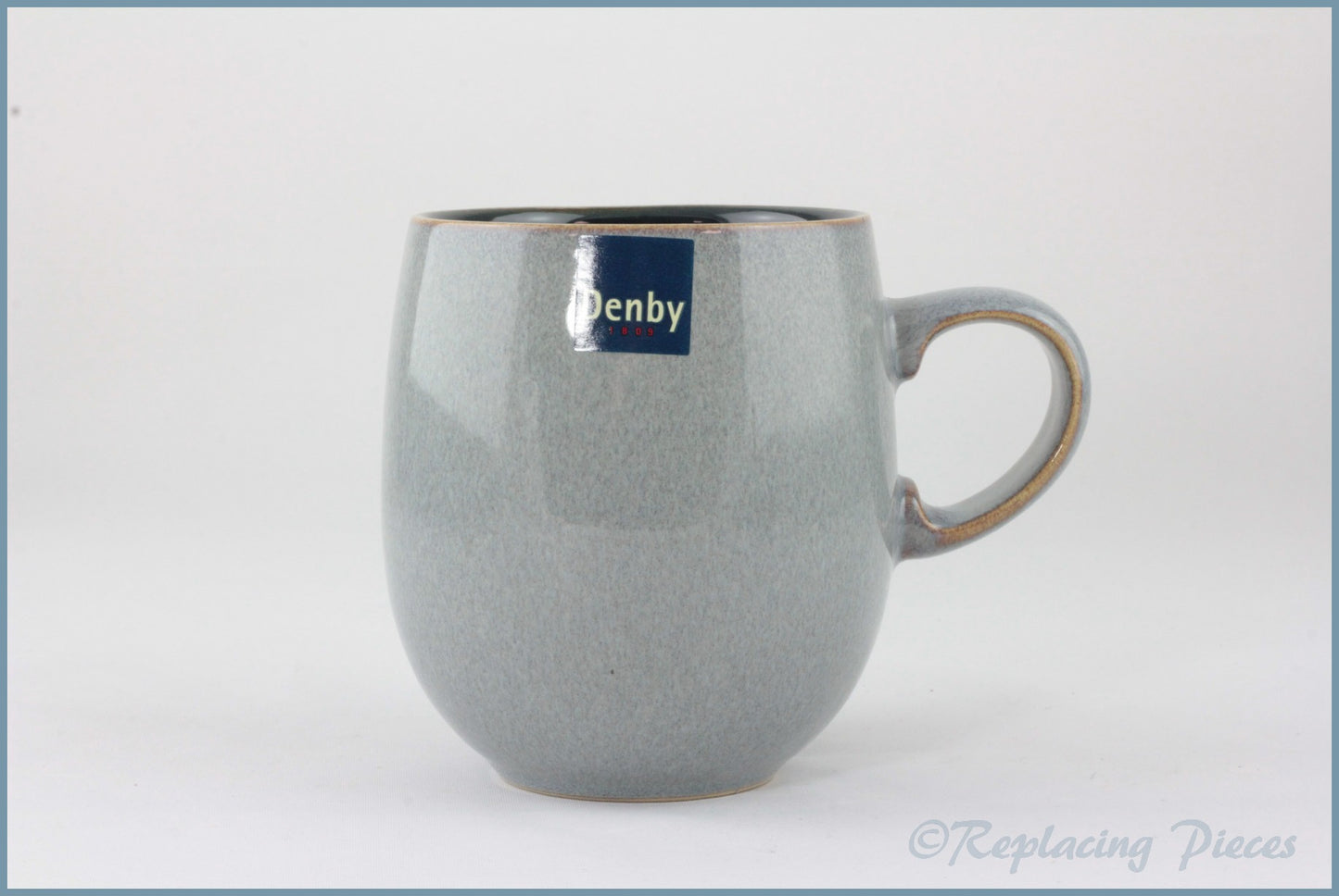 Denby - Jet - Large Curve Mug (Grey)