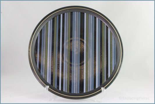 Denby - Jet (Stripes) - 13 1/4" Round Platter