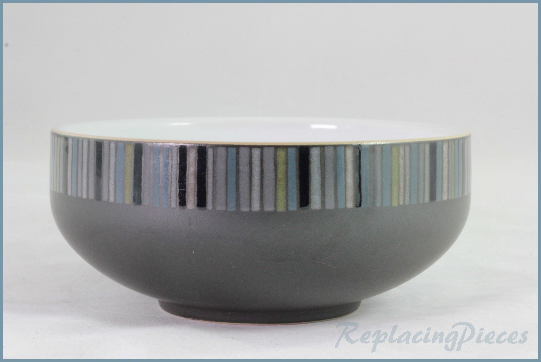 Denby - Jet - Cereal Bowl (Stripes)