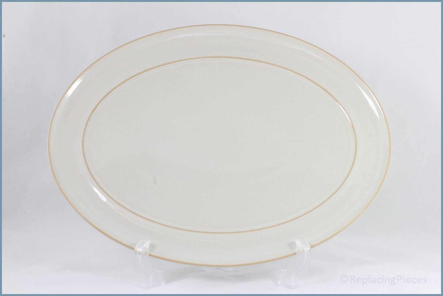 Denby - Linen - 14 7/8" Oval Platter