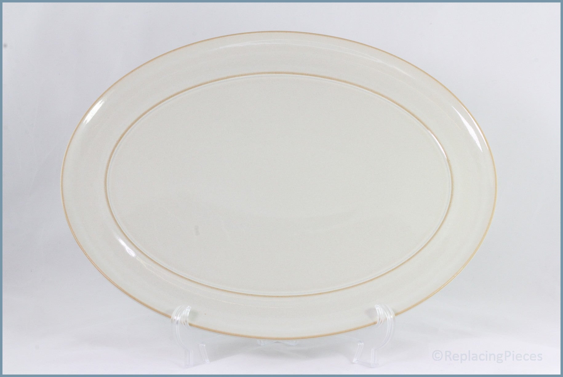 Denby - Linen - 14 7/8" Oval Platter