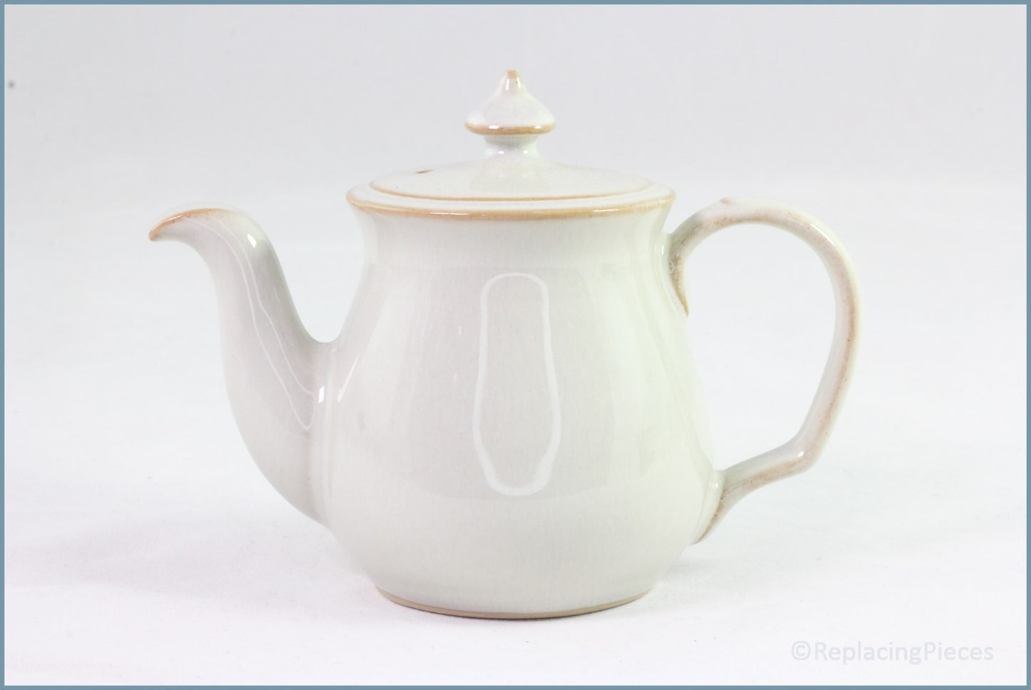 Denby - Linen - Salt Pot (Teapot Shape)