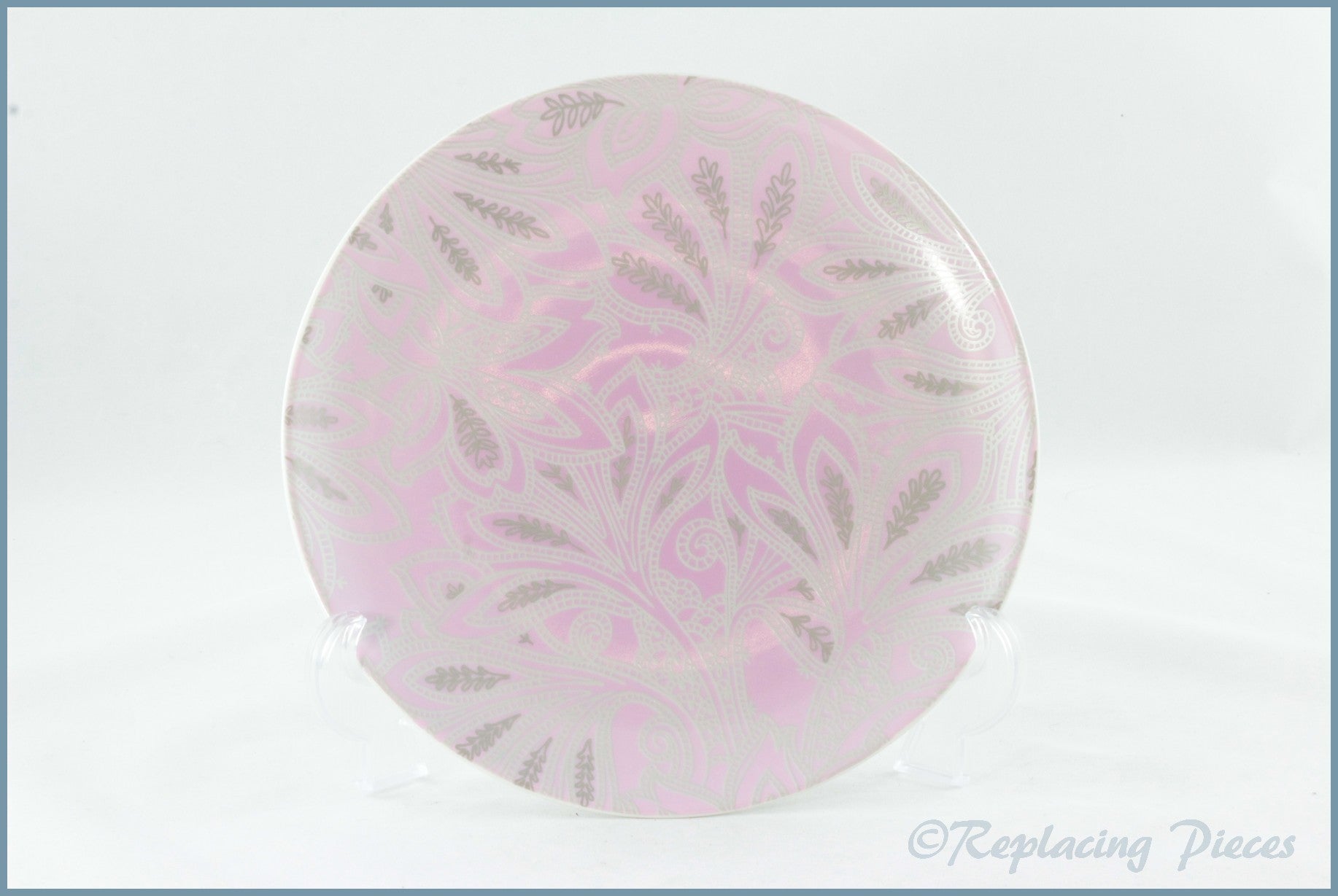 Denby - Monsoon (Chantilly) - 8 5/8" Salad Plate (Pink)