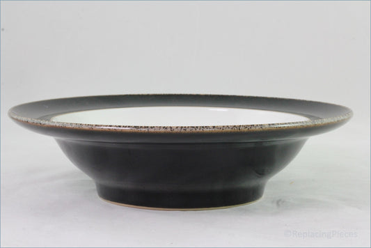 Denby - Praline (Noir) - 9" Rimmed Bowl