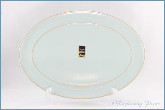 Denby - Pure Green - 15" Oval Platter