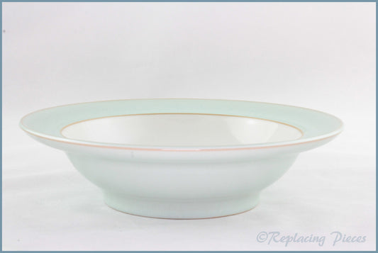 Denby - Pure Green - 9" Rimmed Bowl