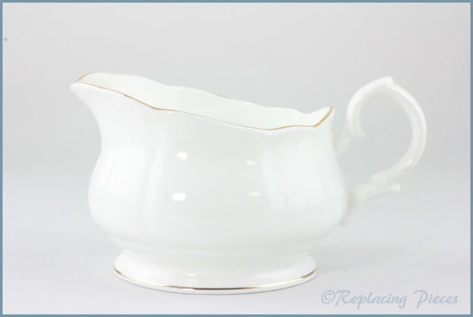 Duchess - White & Gold - Gravy Jug