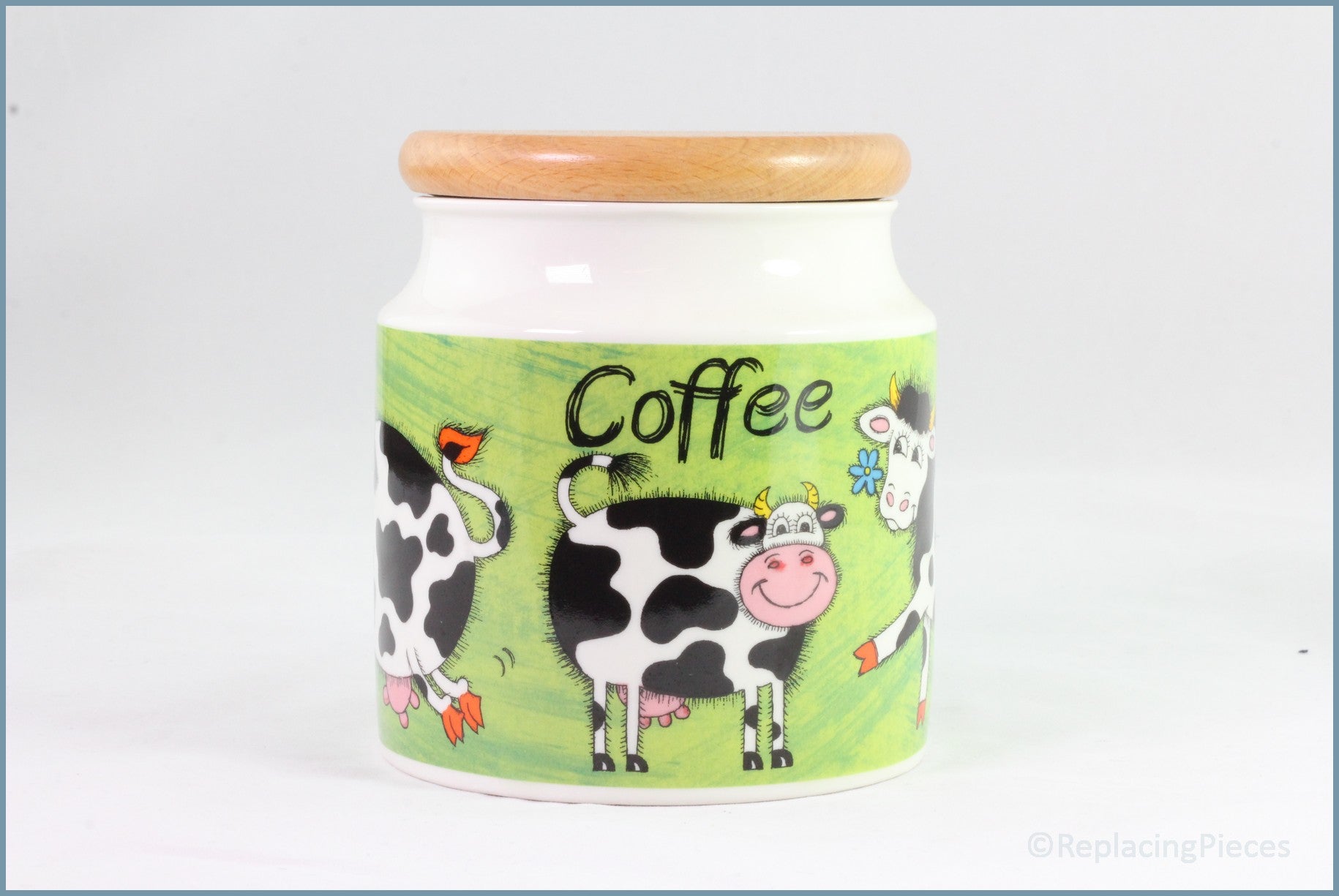 Dunoon - Funky Farm - Storage Jar (Coffee)