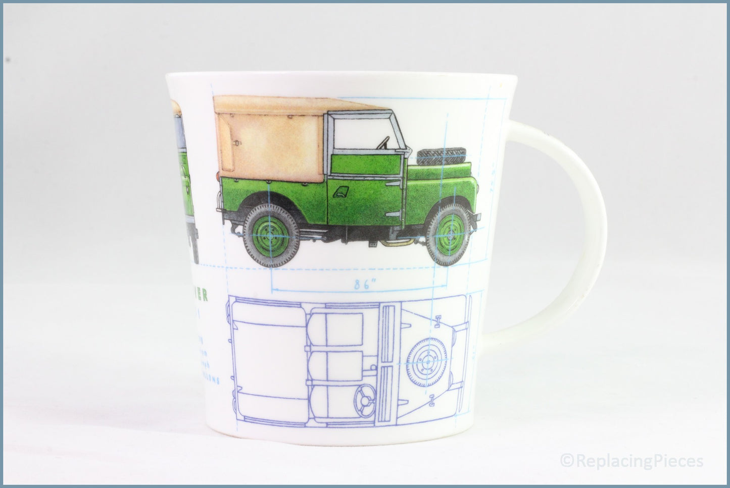 Dunoon - Iconic Transport - Mug (Land Rover)