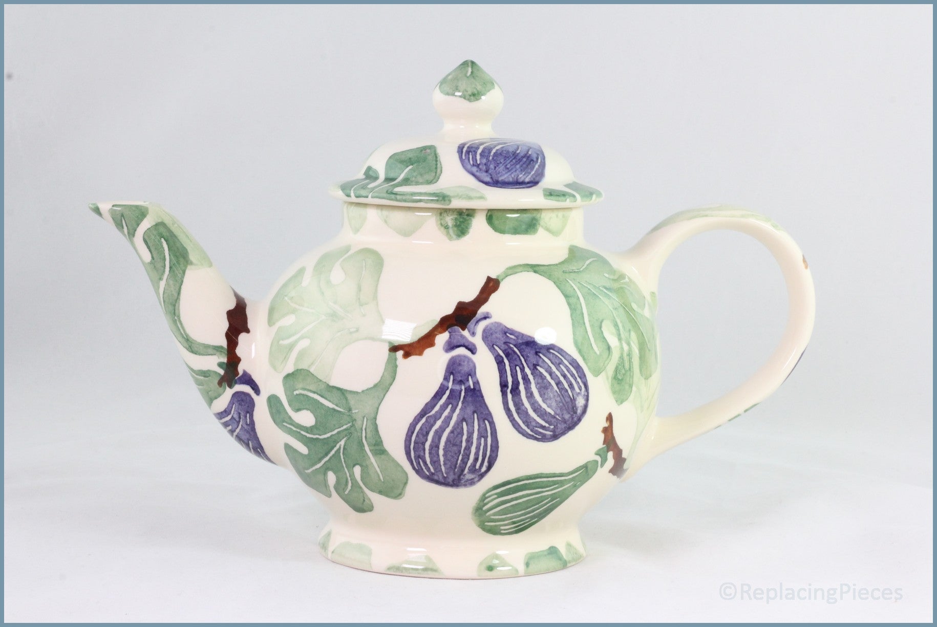 Emma Bridgewater - Figs - 2 Pint Teapot Made In The Week At Eastwood Works)