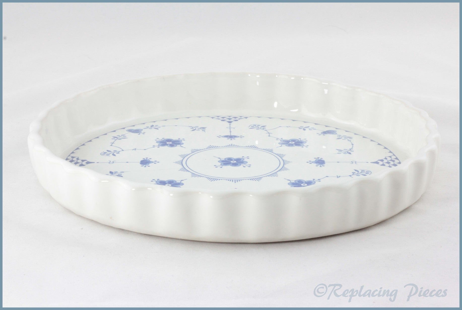 Franciscan - Denmark Blue - 10 1/4" Flan Dish