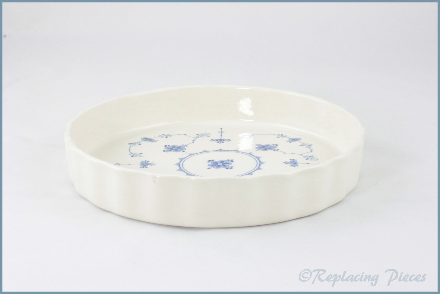 Franciscan - Denmark Blue - 7 3/8" Flan Dish