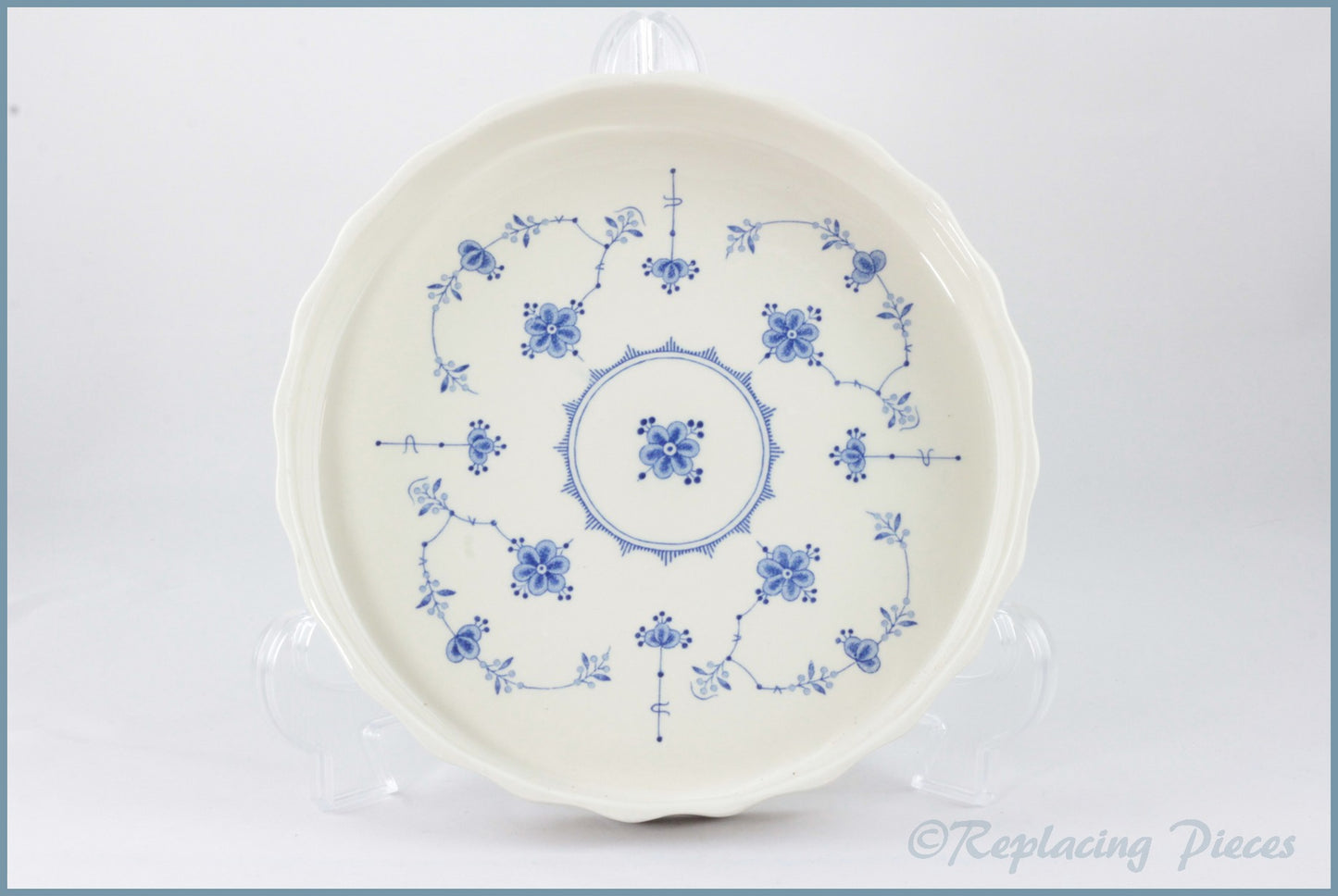 Franciscan - Denmark Blue - 7 3/8" Flan Dish