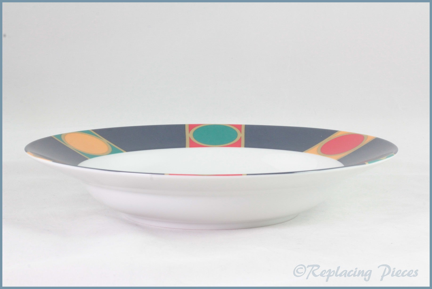 Habitat - Saturn - 9 1/4" Rimmed Bowl