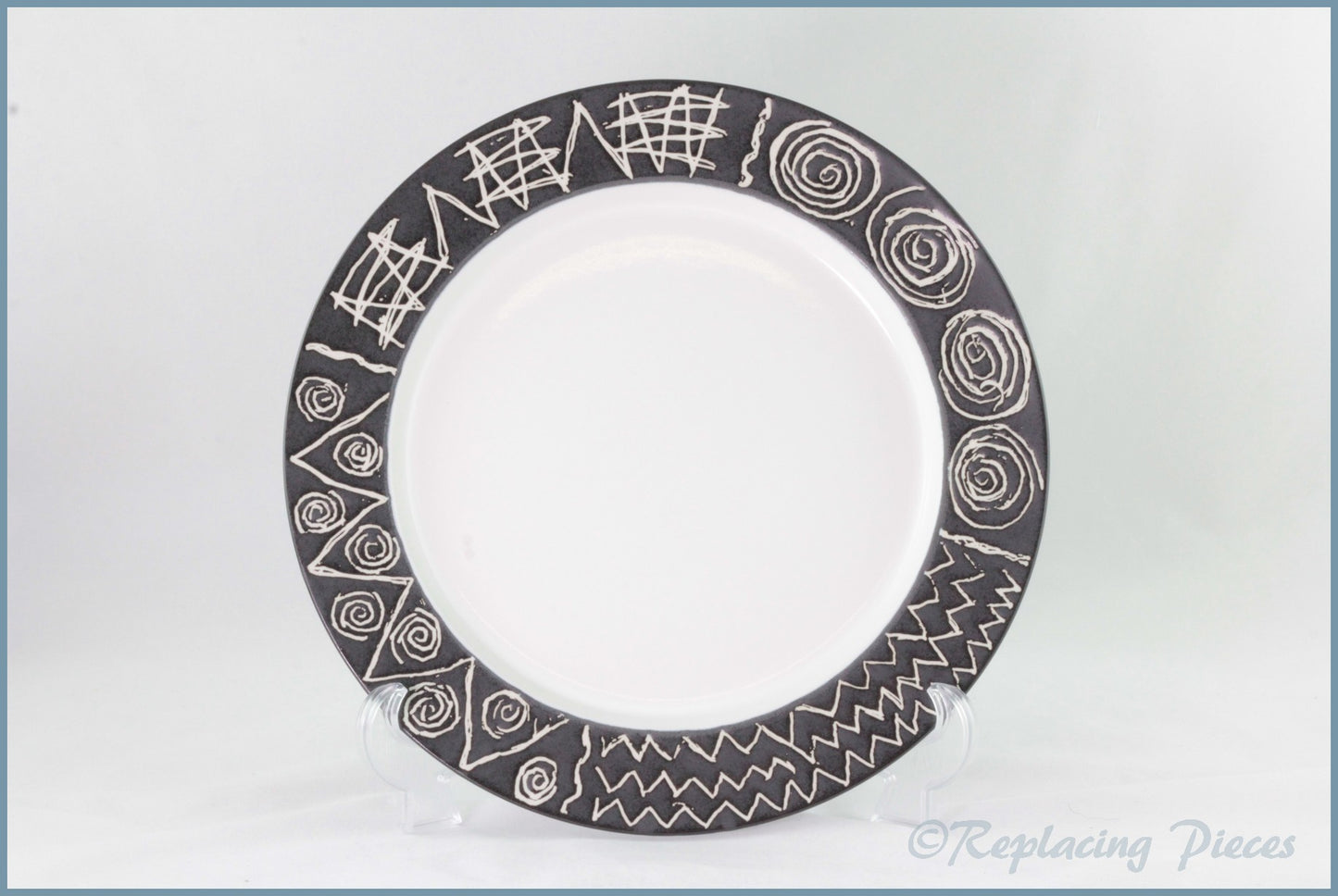 Habitat - Scraffito - Dinner Plate