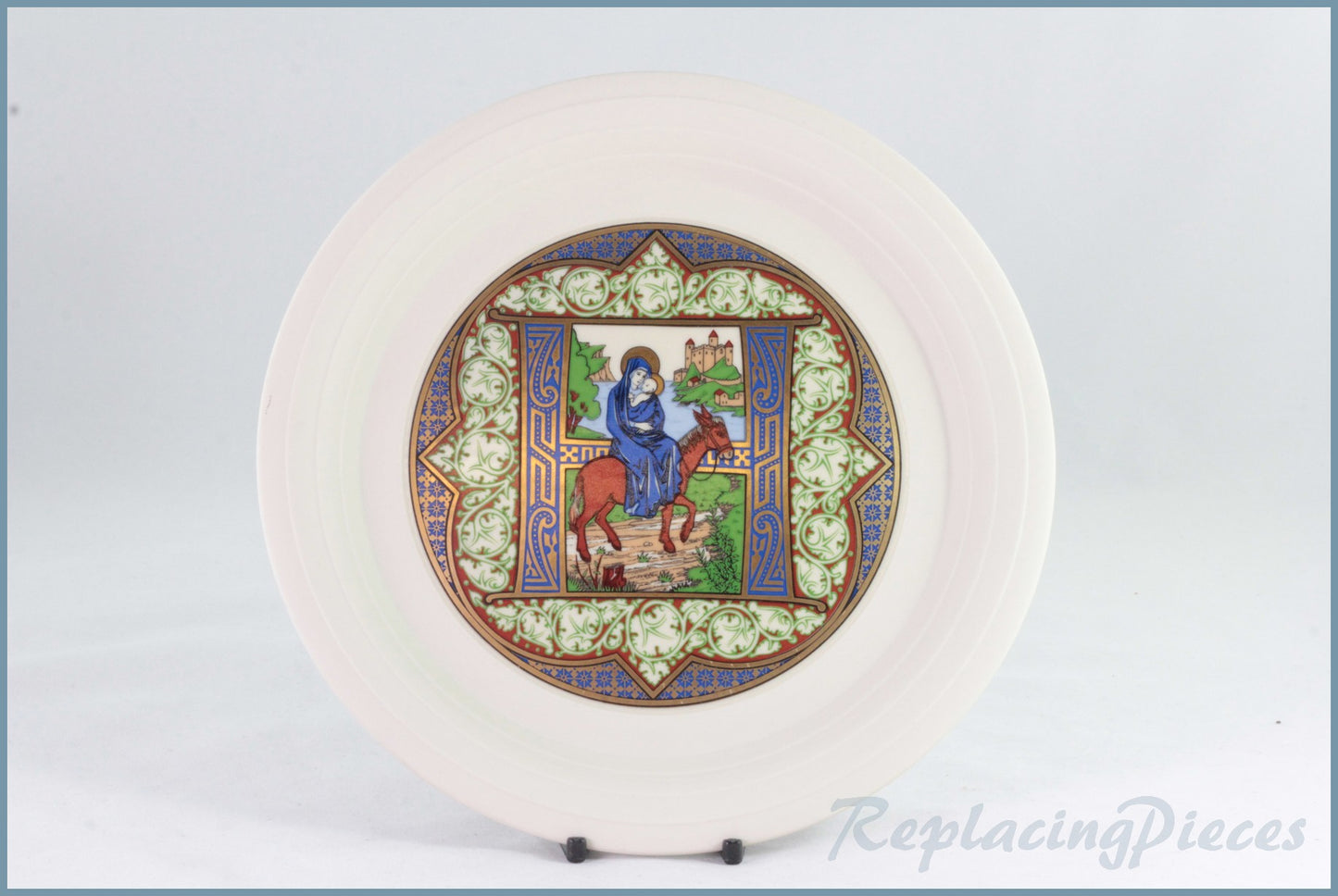 Hornsea - Christmas Plate - 1980 'H'