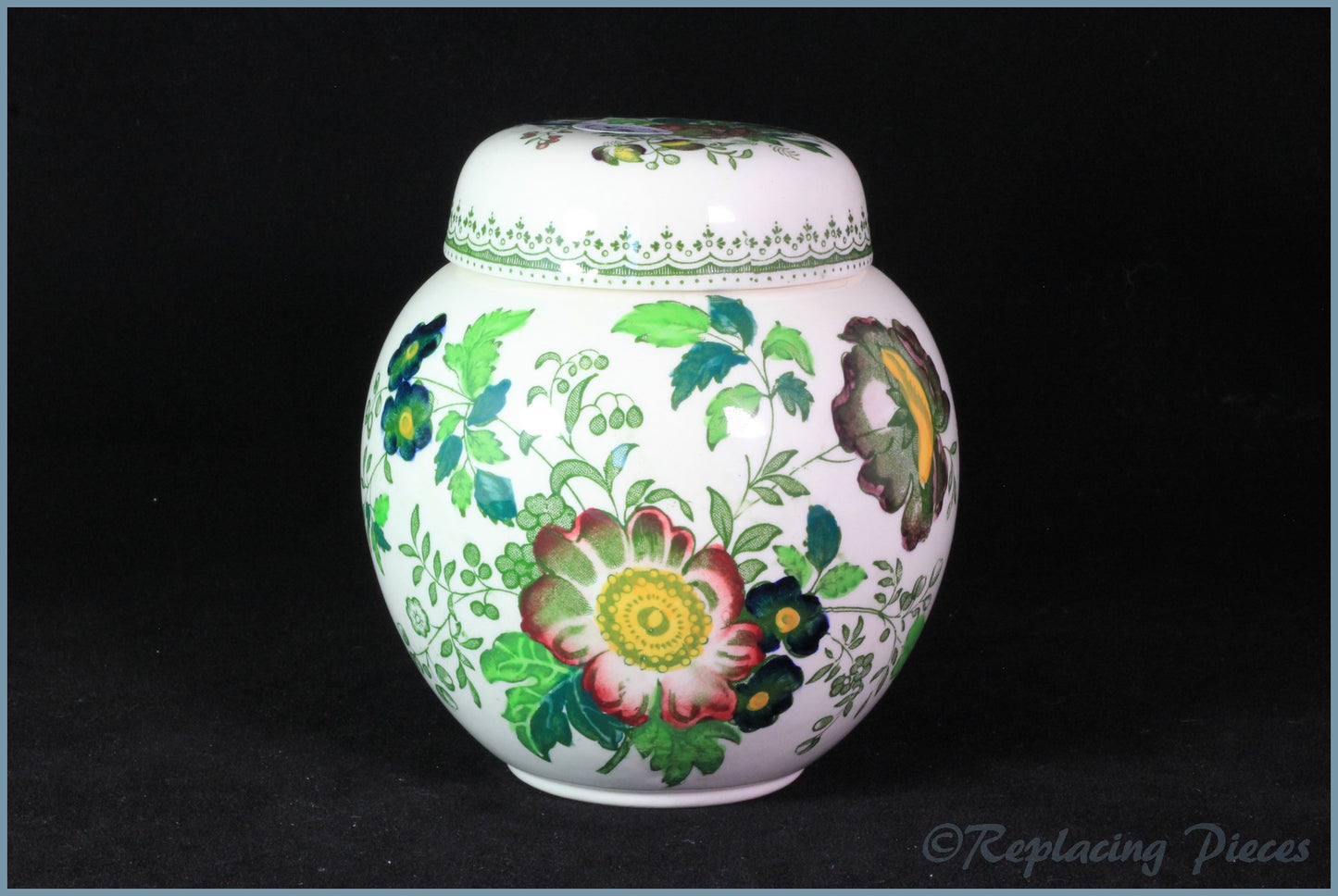 Masons - Paynsley Green - Ginger Jar (medium)