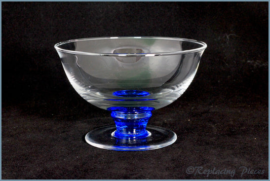Denby - Imperial Blue - Glass Dessert Bowl