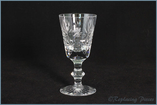 Edinburgh - Star Of Edinburgh - Port Wine Glass (monogrammed)