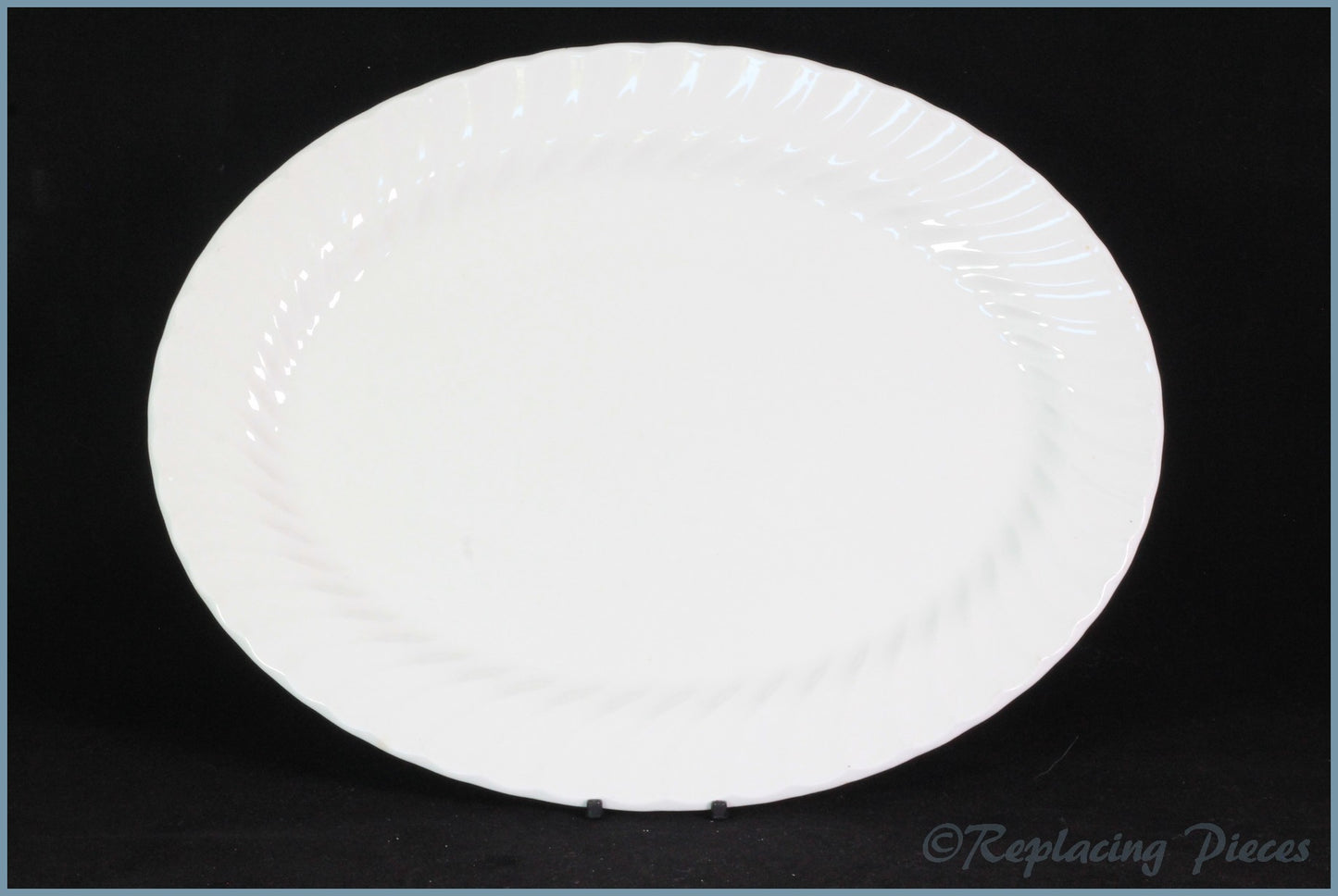 Johnson Brothers  - Regency White - 13 1/2" Oval Platter