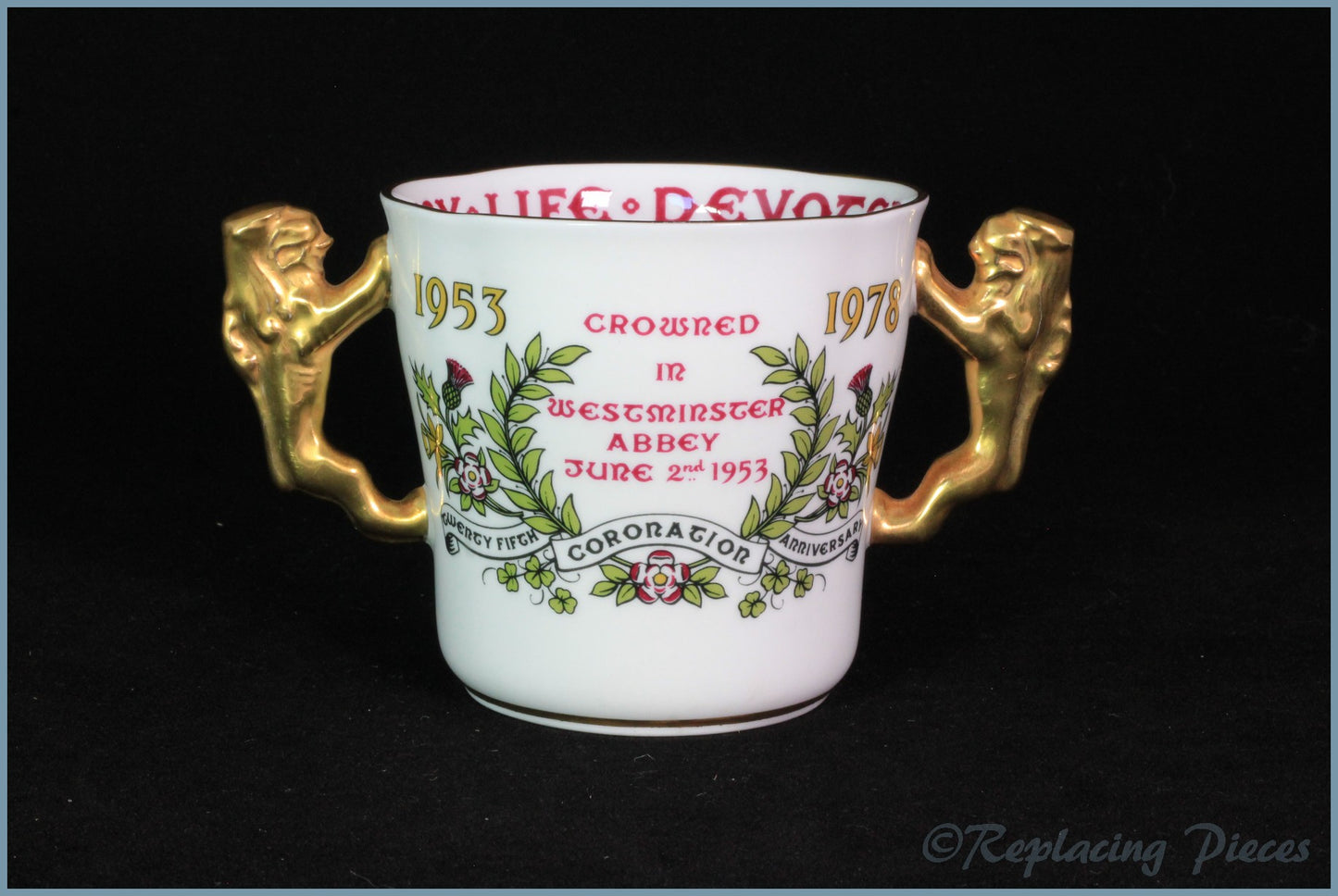 Paragon - Royal Commemorative Mug - 25th Anniversay Coronation